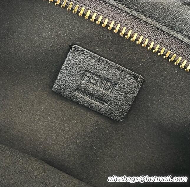 Best Price Fendi Baby B. Mini Bag in Leather 8705 Black 2026