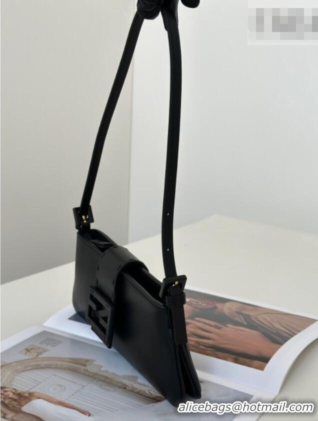 Best Price Fendi Baby B. Mini Bag in Leather 8705 Black 2026