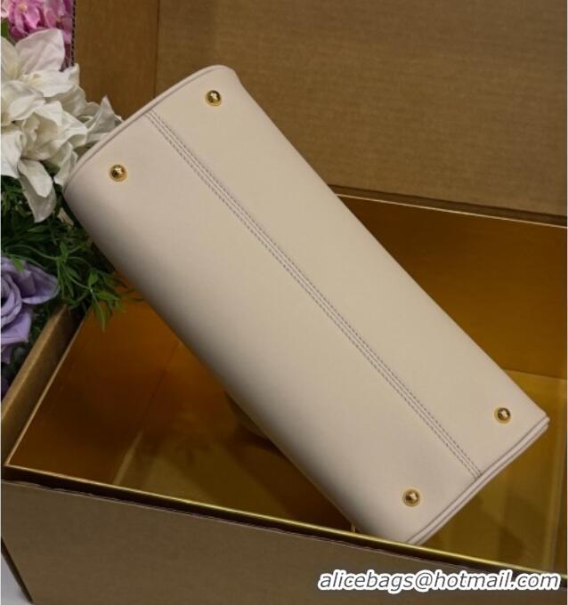 Luxury Cheap Dolce & Gabbana DG Elongated My Sicily handbag in Leather 0121 Beige 2026