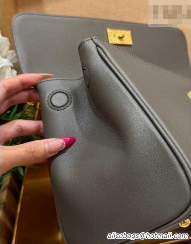 Top Quality Dolce & Gabbana DG Elongated My Sicily handbag in Leather 0121 Dark Grey 2026