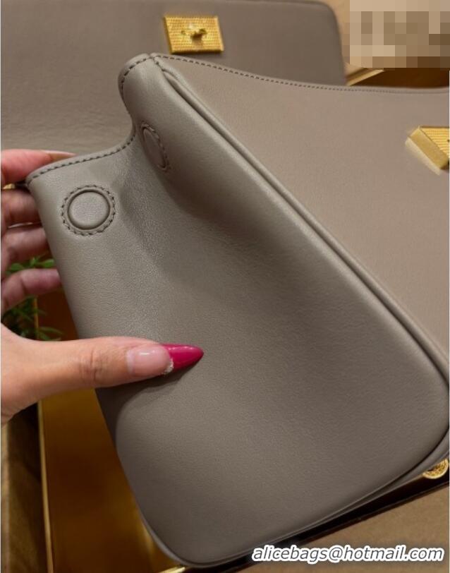 Market Sells Dolce & Gabbana DG Elongated My Sicily handbag in Leather 0121 Dark Grey 2026