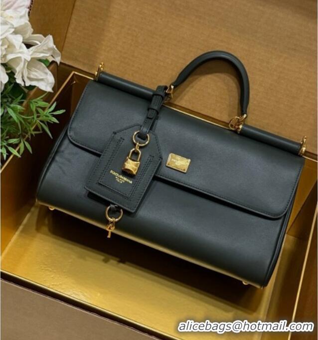 Buy Fashionable Dolce & Gabbana DG Elongated My Sicily handbag in Leather 0121 Dark Green 2026