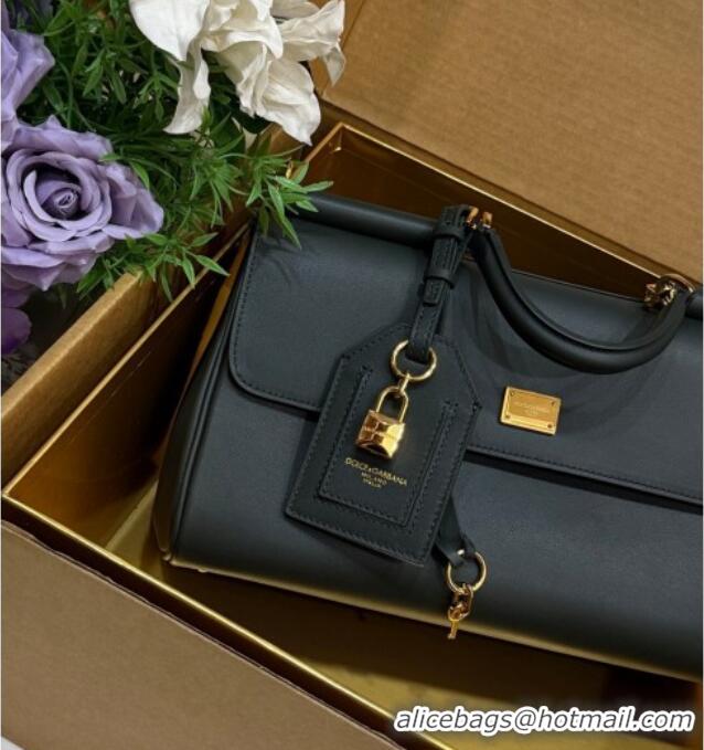 Buy Fashionable Dolce & Gabbana DG Elongated My Sicily handbag in Leather 0121 Dark Green 2026