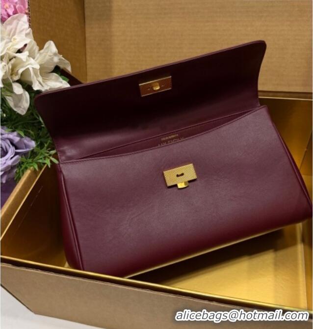 Luxury Cheap Dolce & Gabbana DG Elongated My Sicily handbag in Leather 0121 Burgundy 2026