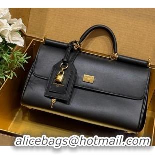 Well Crafted Dolce & Gabbana DG Elongated My Sicily handbag in Leather 0121 Black 2026