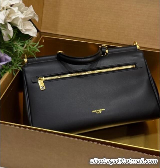 Well Crafted Dolce & Gabbana DG Elongated My Sicily handbag in Leather 0121 Black 2026