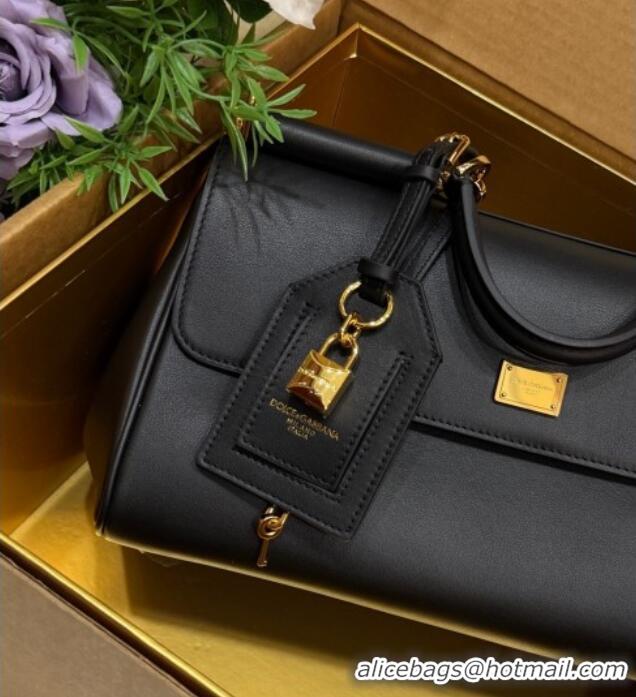 Well Crafted Dolce & Gabbana DG Elongated My Sicily handbag in Leather 0121 Black 2026