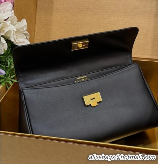 Well Crafted Dolce & Gabbana DG Elongated My Sicily handbag in Leather 0121 Black 2026