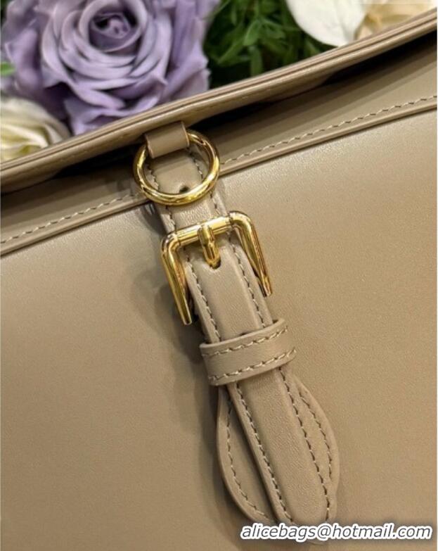 Luxury Discount Dolce & Gabbana DG Capri Coffa Bag in calfskin leather 8616 Beige 2026