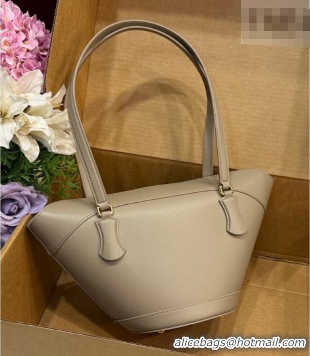 Luxury Discount Dolce & Gabbana DG Capri Coffa Bag in calfskin leather 8616 Beige 2026