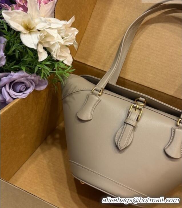 Luxury Discount Dolce & Gabbana DG Capri Coffa Bag in calfskin leather 8616 Beige 2026