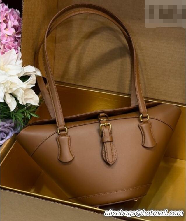 Best Price Dolce & Gabbana DG Capri Coffa Bag in calfskin leather 8616 Brown 2026