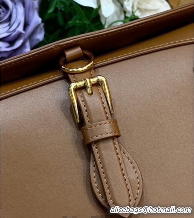 Best Price Dolce & Gabbana DG Capri Coffa Bag in calfskin leather 8616 Brown 2026