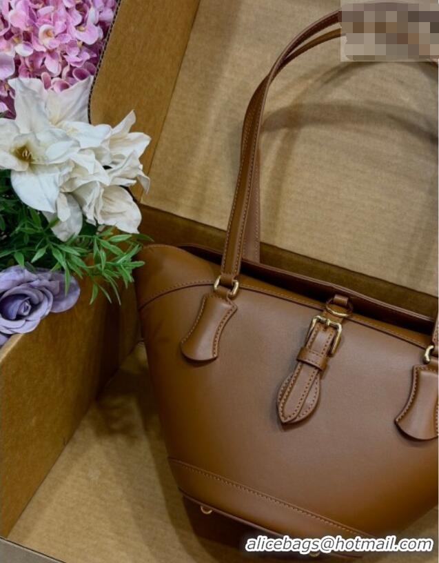 Best Price Dolce & Gabbana DG Capri Coffa Bag in calfskin leather 8616 Brown 2026