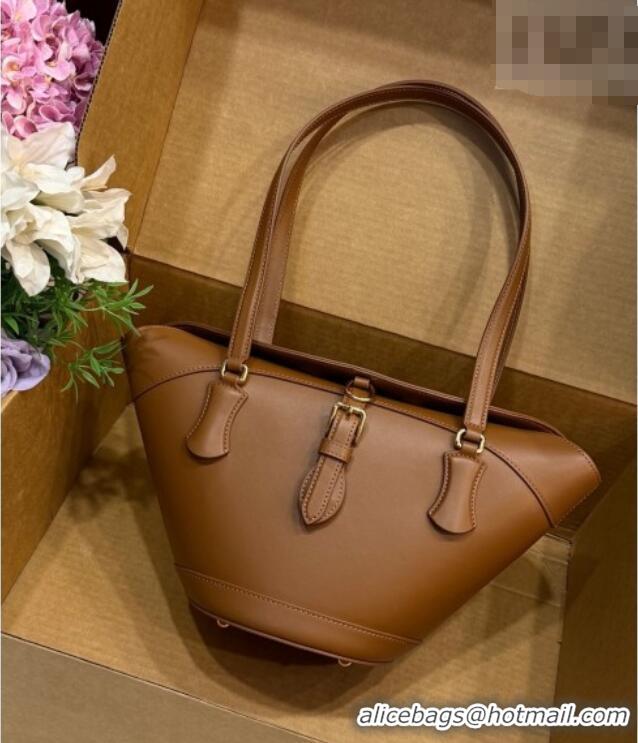 Best Price Dolce & Gabbana DG Capri Coffa Bag in calfskin leather 8616 Brown 2026