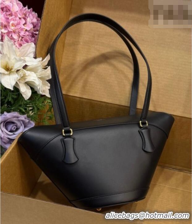 Luxury Cheap Dolce & Gabbana DG Capri Coffa Bag in calfskin leather 8616 Black 2026