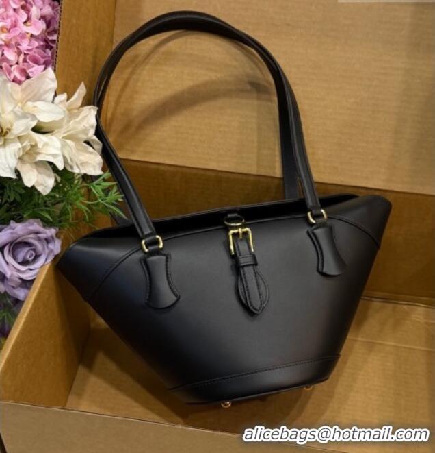 Luxury Cheap Dolce & Gabbana DG Capri Coffa Bag in calfskin leather 8616 Black 2026