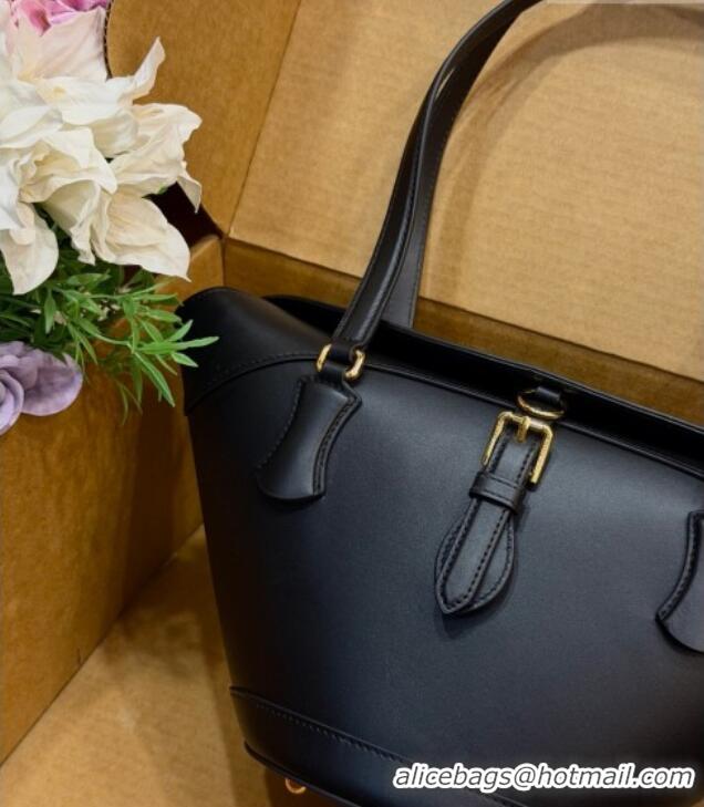 Luxury Cheap Dolce & Gabbana DG Capri Coffa Bag in calfskin leather 8616 Black 2026