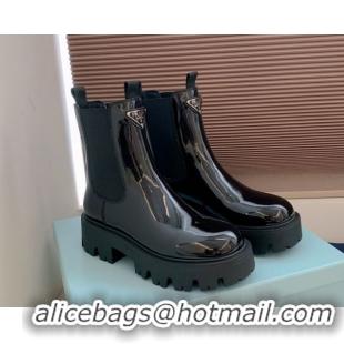 Sophisticated Prada Patent leather booties Black 1T186O 1206045 2026