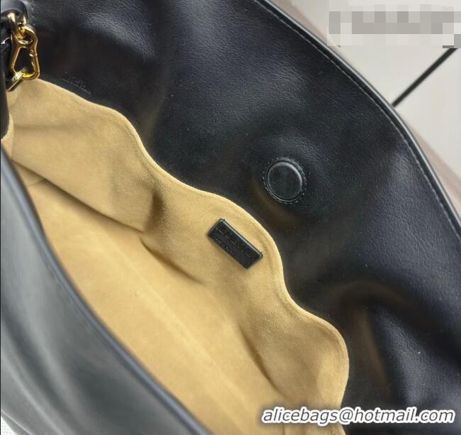 Best Product Loewe Flamenco Medium Clutch in Nappa Calfskin Leather 262386 Black 2026