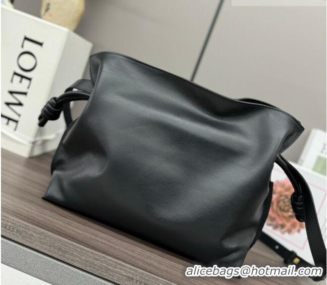 Best Product Loewe Flamenco Medium Clutch in Nappa Calfskin Leather 262386 Black 2026