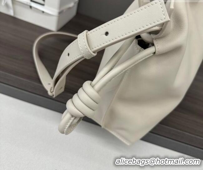 Top Quality Loewe Flamenco Medium Clutch in Nappa Calfskin Leathe262386 Sea Salt Whiter 262386 Sea Salt White 2026