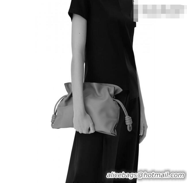 Grade Quality Loewe Flamenco Medium Clutch in Nappa Calfskin Leather 262386 Oak Brown 2026