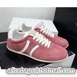 Good Product Celine Jogger Low Laced-up Sneakers in Suede Pink 1209077 2026