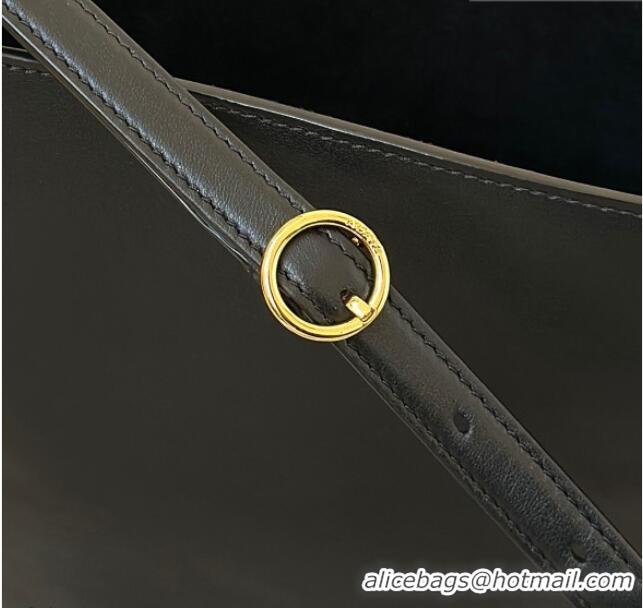 Promotional Alaia Hip Small Bucket Bag in Calfskin Leather 8857 Black 2026