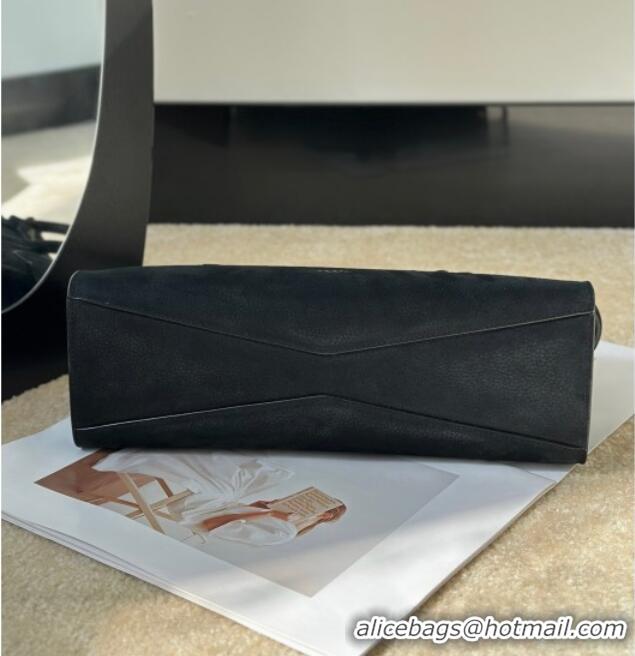 Best Price Alaia Le Tecket Tote Bags in Grained Nubuck Leather 8837 Anthracite Black 2026