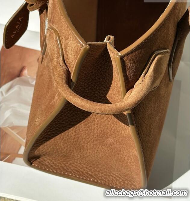 Classic Specials Alaia Le Tecket Tote Bags in Grained Nubuck Leather 8837 Light Brown 2026