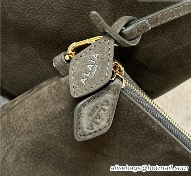 Best Product Alaia Le Cabas Tote Bags in Grained Nubuck Leather 8820 Green 2026