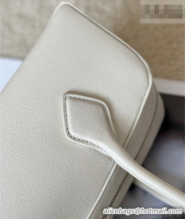 Super Quality Alaia Le Tecket Medium Long Shoulder bag in Calfskin Leather 998081 White 2026
