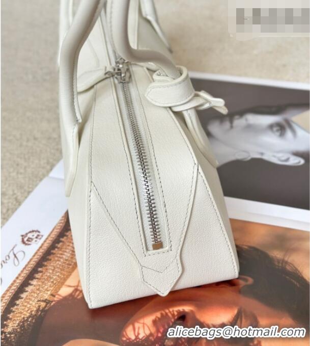 Super Quality Alaia Le Tecket Medium Long Shoulder bag in Calfskin Leather 998081 White 2026