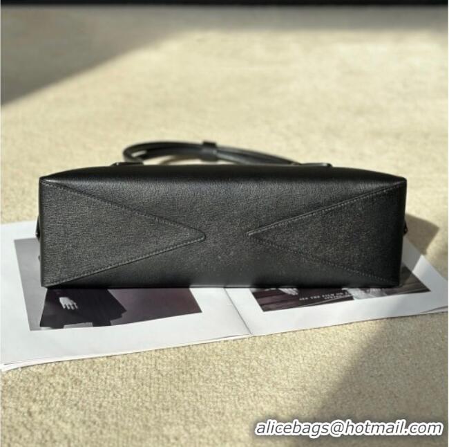 Best Price Alaia Le Tecket Medium Long Shoulder bag in Calfskin Leather 998081 Black 2026