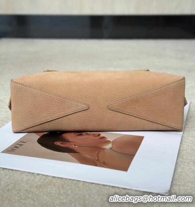 Top Design Alaia Le Tecket Small Long Shoulder bag in Grained Nubuck 8815S Beige 2026