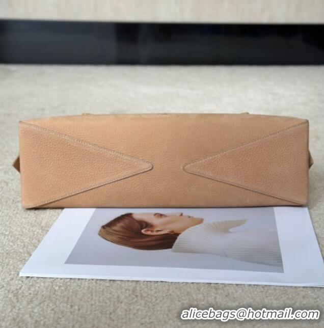 Luxury Cheap Alaia Le Tecket Medium Long Shoulder bag in Grained Nubuck 8815M Beige 2026