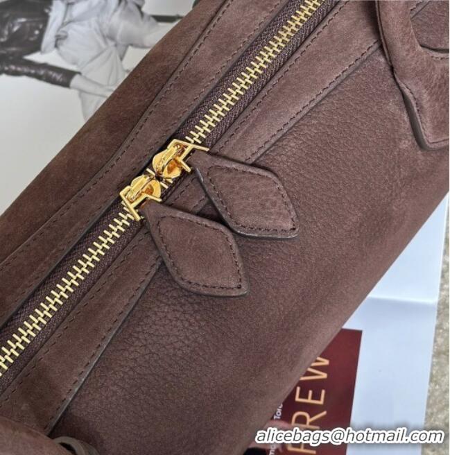 Market Sells Alaia Le Tecket Medium Long Shoulder bag in Grained Nubuck 8815M Taupe 2026