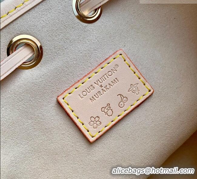 Top Quality Louis Vuitton x TM Nano Noe Bag in Monogram Multicolor M27493 White 2026