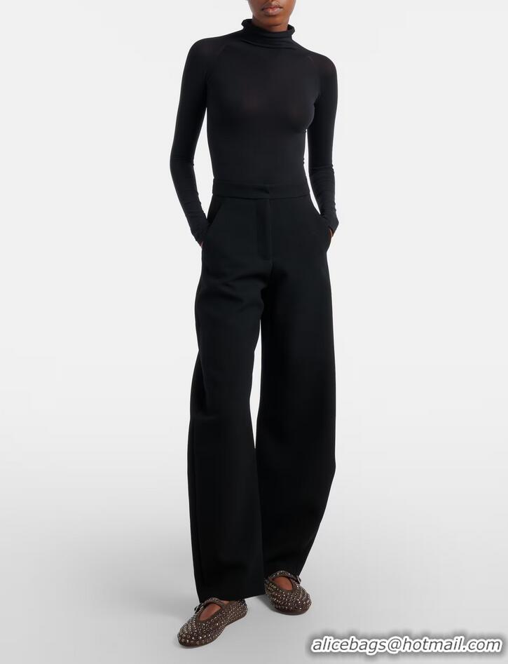 Top Design Alaia Embellished Suede Mary Jane Flats 3209 Brown