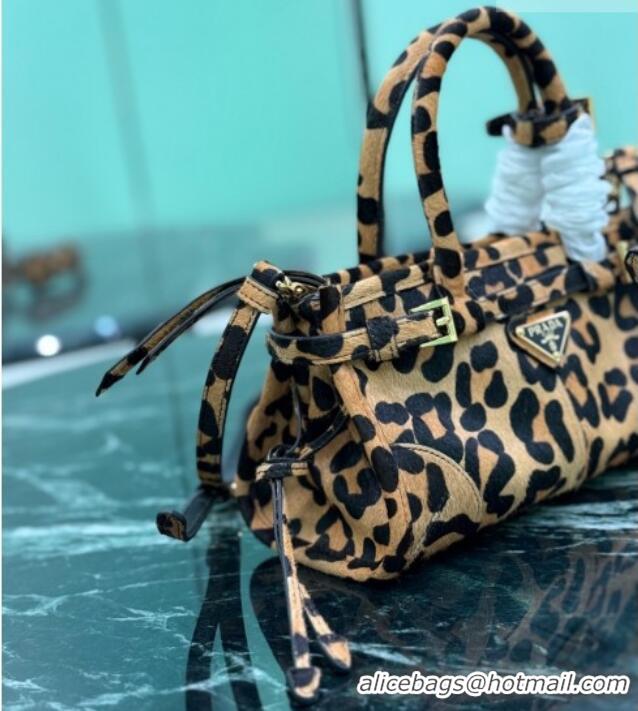 Fashion Discount Prada Bonnie mini Leopard Print handbag 1BA486 2025