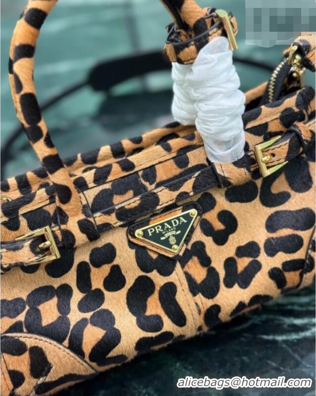 Fashion Discount Prada Bonnie mini Leopard Print handbag 1BA486 2025