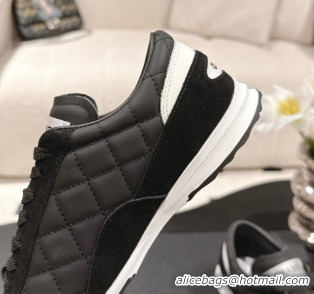 Most Popular Chanel Calfskin Leather Sneakers G47014 Black 2026