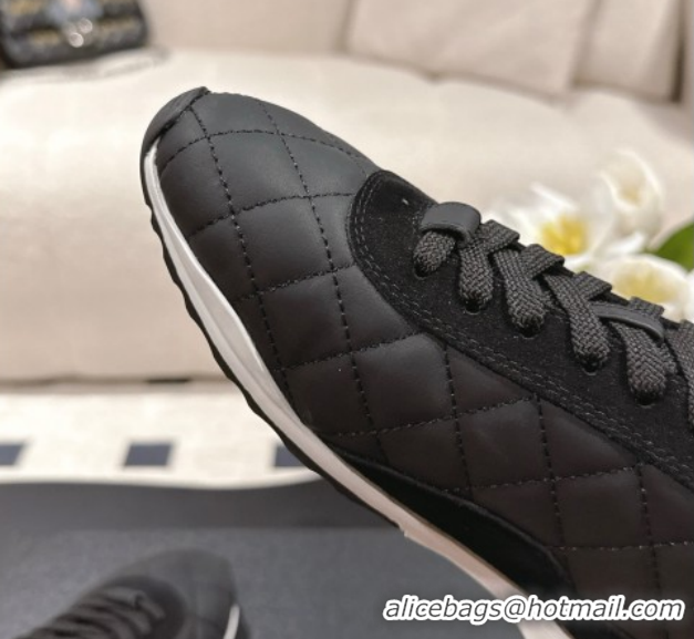 Most Popular Chanel Calfskin Leather Sneakers G47014 Black 2026