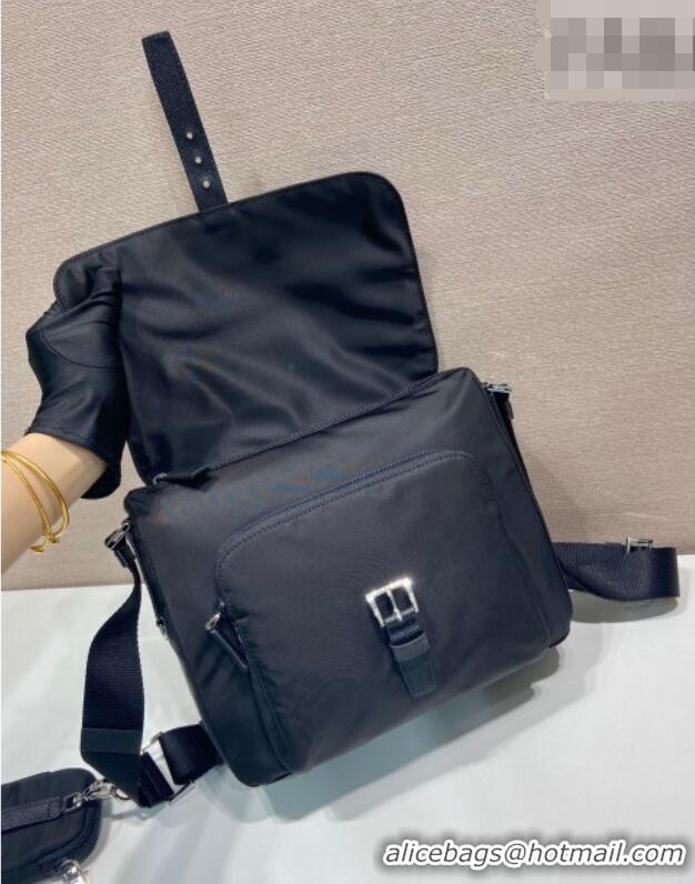 Trendy Design Prada Re-Nylon shoulder bag 1BD994 Black 2026