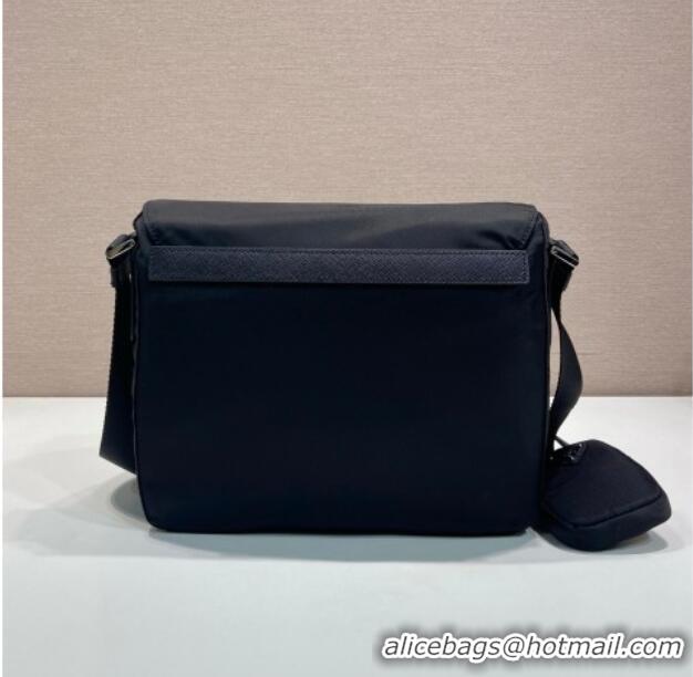 Trendy Design Prada Re-Nylon shoulder bag 1BD994 Black 2026