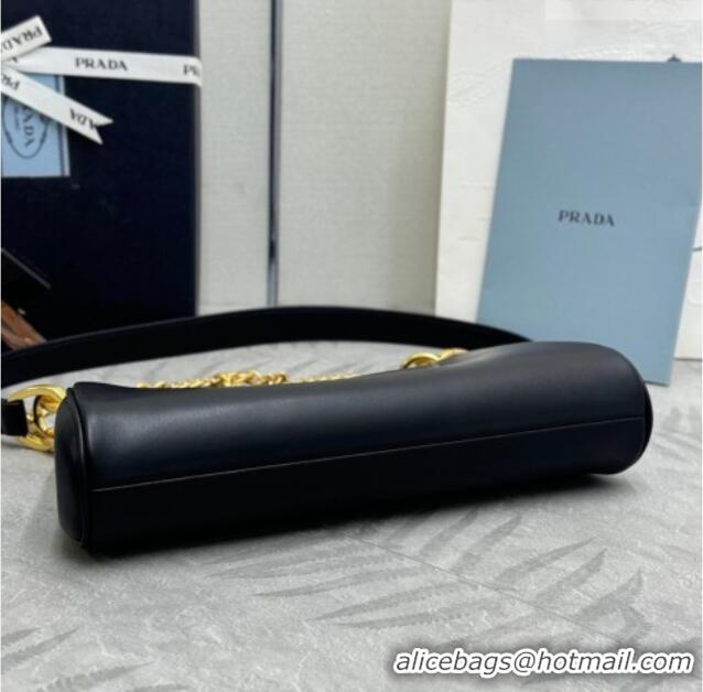 Buy Cheap Prada Enchaîné small leather bag 1BC261 Black 2026