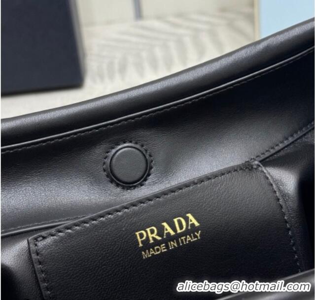 Buy Cheap Prada Enchaîné small leather bag 1BC261 Black 2026