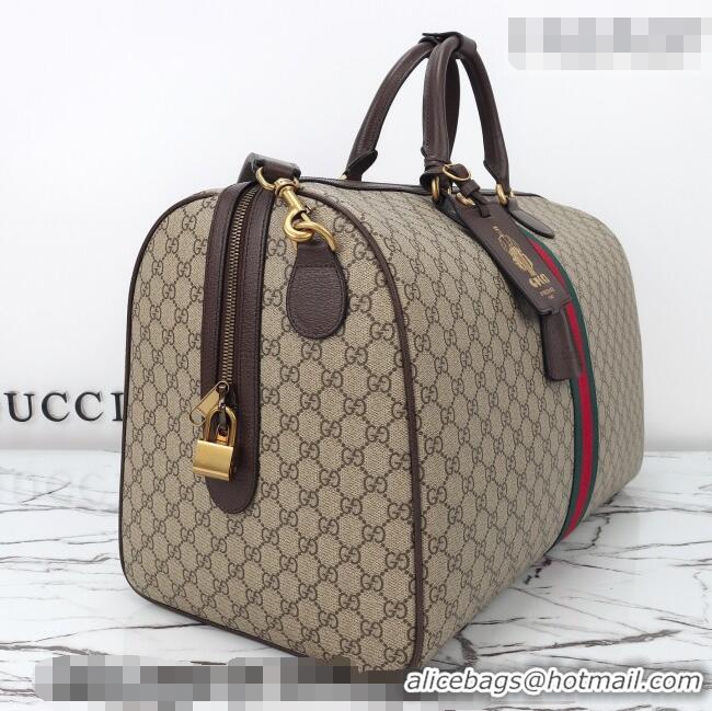 Promotional Gucci Savoy large duffle bag in GG Canvas 834458 Beige 2026