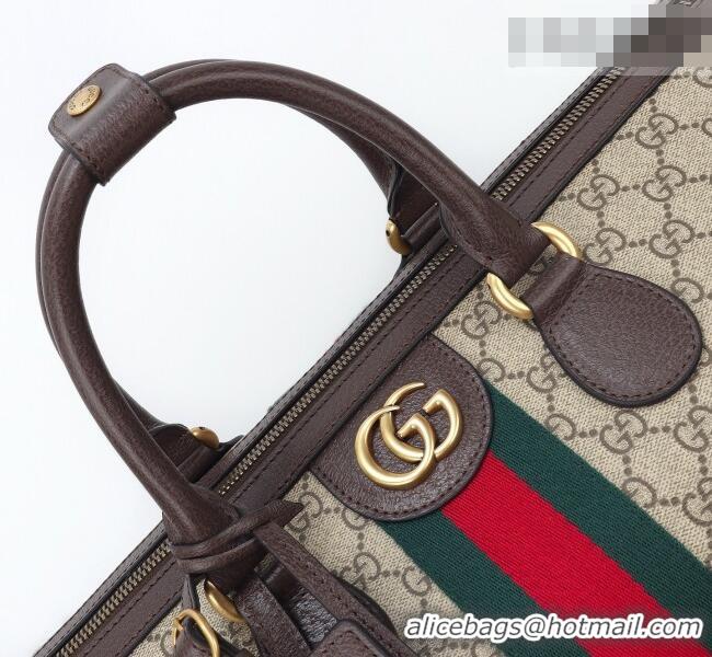 Promotional Gucci Savoy large duffle bag in GG Canvas 834458 Beige 2026